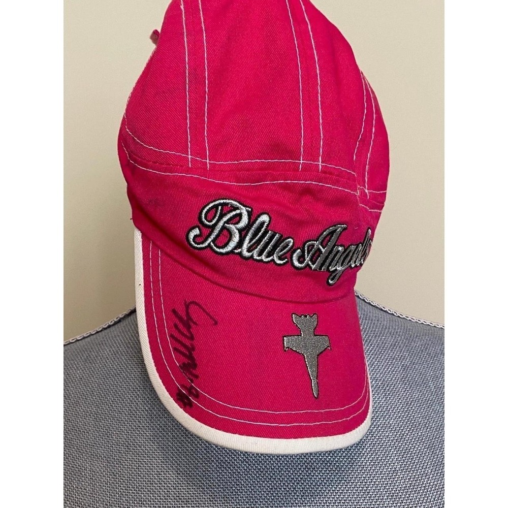 Flightline America Hat Blue Angels Trucker Cap Airplane Golf Strapback SKU21